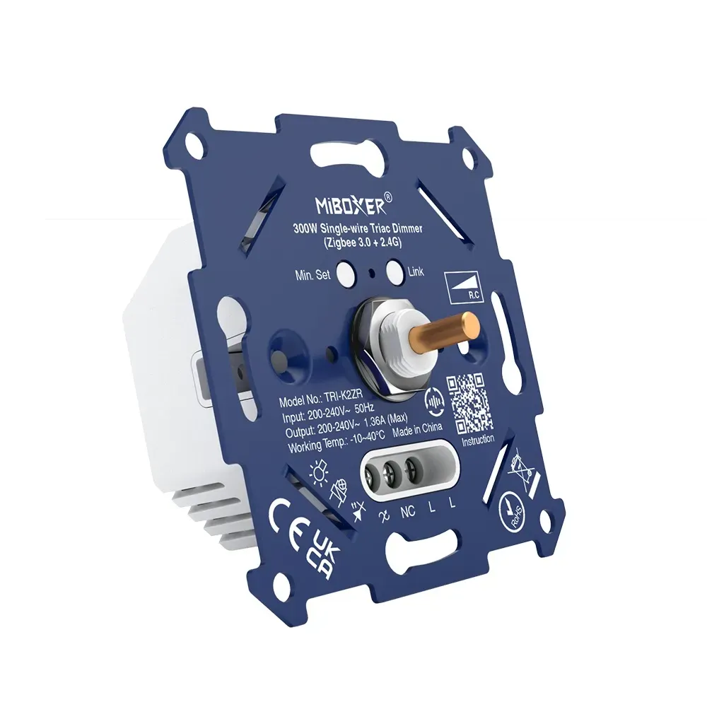 MiBoxer TRI-K2ZR Triac Dimmer Zigbee 3.0 + 2,4 GHz ohne Neutralleiter – Bild 2