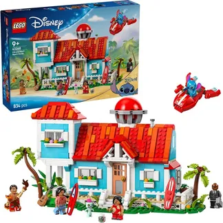 43268 Disney Classic Das Strandhaus aus „Lilo und Stitch“, Konstruktionsspielzeug 43268 Disney Classic Das Strandhaus aus „Lilo und Stitch“, Konstruktionsspielzeug