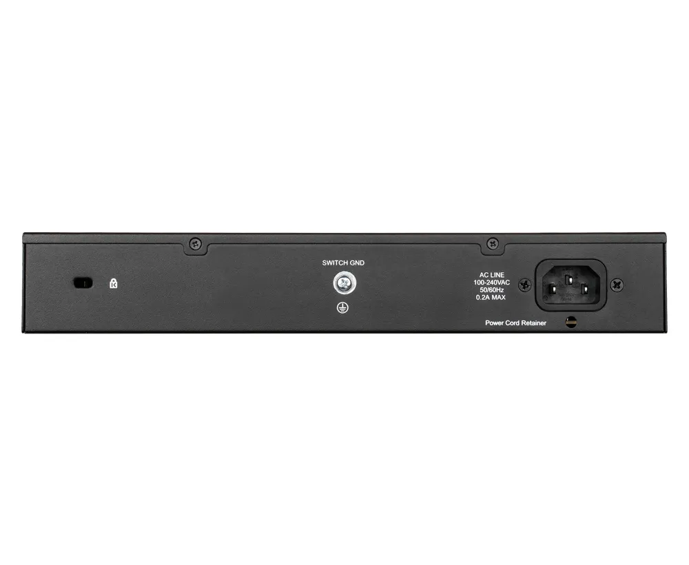 D-Link DGS-1100-24PV2 Managed L2 Gigabit Ethernet (10/100/1000) Power over Ethernet (PoE) Schwarz – Bild 3