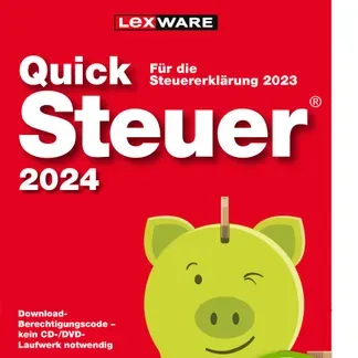 Lexware QuickSteuer 2024 (für Steuerjahr 2023), Private und gewerbliche Steuererklärung Lexware QuickSteuer 2024 (für Steuerjahr 2023), Private und gewerbliche Steuererklärung