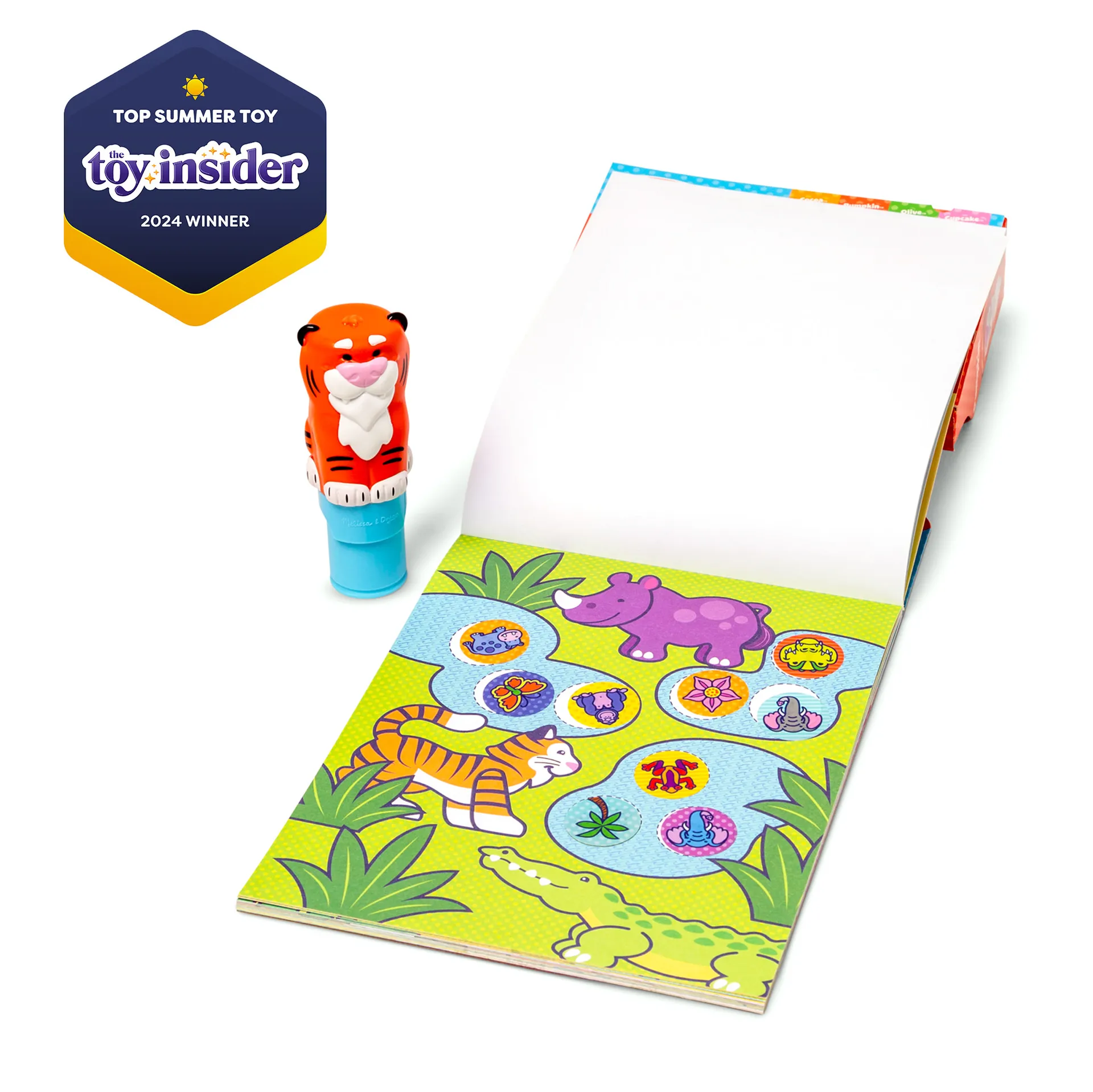 Melissa & Doug MAC STW StckrWowActvtyPadSetTiger GML Aufkleber für Kinder – Bild 3