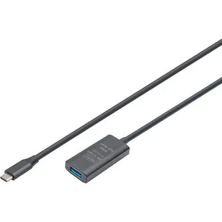 Aktives USB 3.2 Gen 1 Verlängerungskabel, USB-C Stecker > USB-A Buchse Aktives USB 3.2 Gen 1 Verlängerungskabel, USB-C Stecker > USB-A Buchse