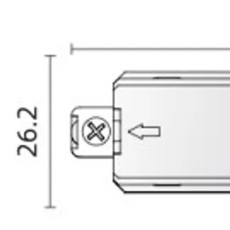 Powergear Mini 1PH VERBINDER , Weiß Powergear Mini 1PH VERBINDER , Weiß