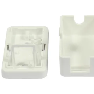 Keystone, Modulträger, AP Dosen für 1xTP-Modul, Reinweiss, Synergy 21, Keystone, Modulträger, AP Dosen für 1xTP-Modul, Reinweiss, Synergy 21,