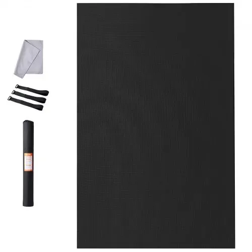 VEVOR Trainingsmatte, rutschfeste, hochdichte Premium-Yogamatte, Trainings-Yogamatte für Männer und Frauen, Fitness- und Trainingsmatte mit Tasche und Tragegurt, für alle Arten von Heim-Yoga, Pilates und Bodentraining (2,4 x 1,5 m) – Bild 8