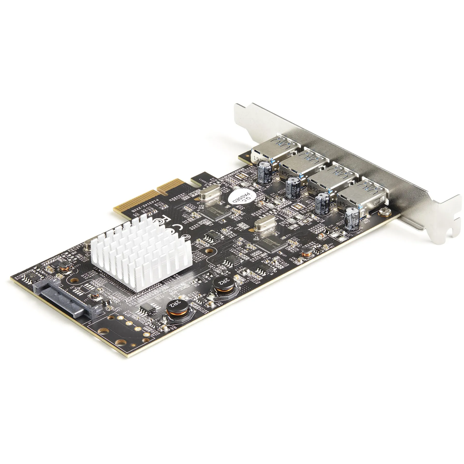 StarTech.com USB PCIe Adapter mit 4 Anschlüssen - 10 Gbit/s USB 3.2 Gen 2 Typ-A PCI Express Erweiterungskarte mit 2 Controllern - 4x USB-A - USB-PCIe-Schnittstellenkarte - Windows/Mac/Linux – Bild 2