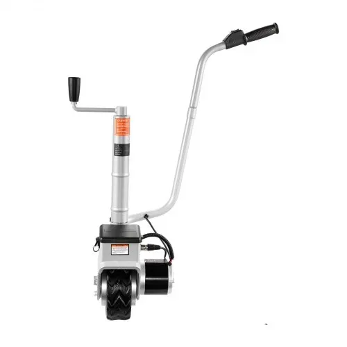 VEVOR Elektrische Rangierhilfe, 2,5 T Anhängelast, 380 W 12 V motorisiertes Stützrad mit 7 m/min Bewegungsgeschwindigkeit, einstellbare Klemmhöhe & Gummireifen, zum Bewegen von Wohnwagen & Booten – Bild 8