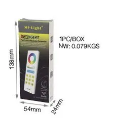 MiBoxer FUT088 LED Fernbedienung RGB-WW (RGB-CCT) 1 Zonen – Bild 7
