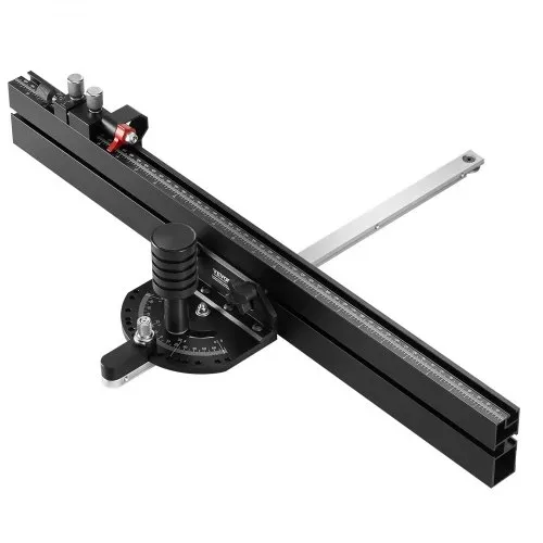VEVOR Präzisions-Gehrungsanschlag für Tischkreissägen, Standardschlitz, 3/4 x 3/8 Zoll, 61 cm Gitter – Bild 9