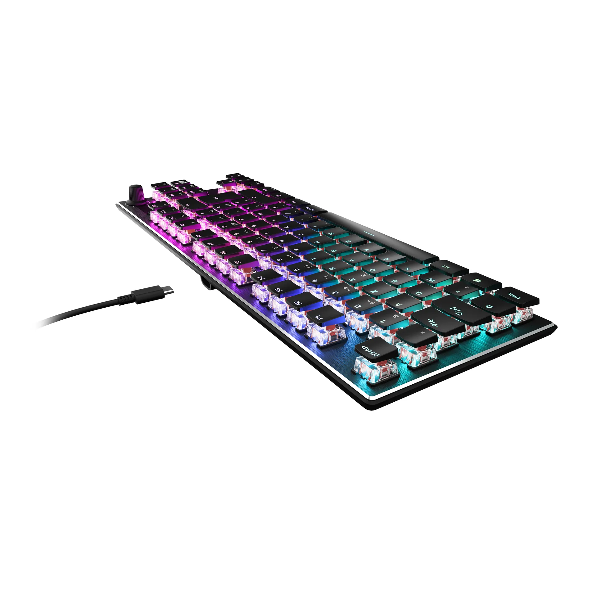 Turtle Beach Vulcan TKL Tastatur Gaming USB QWERTZ Deutsch Schwarz – Bild 3