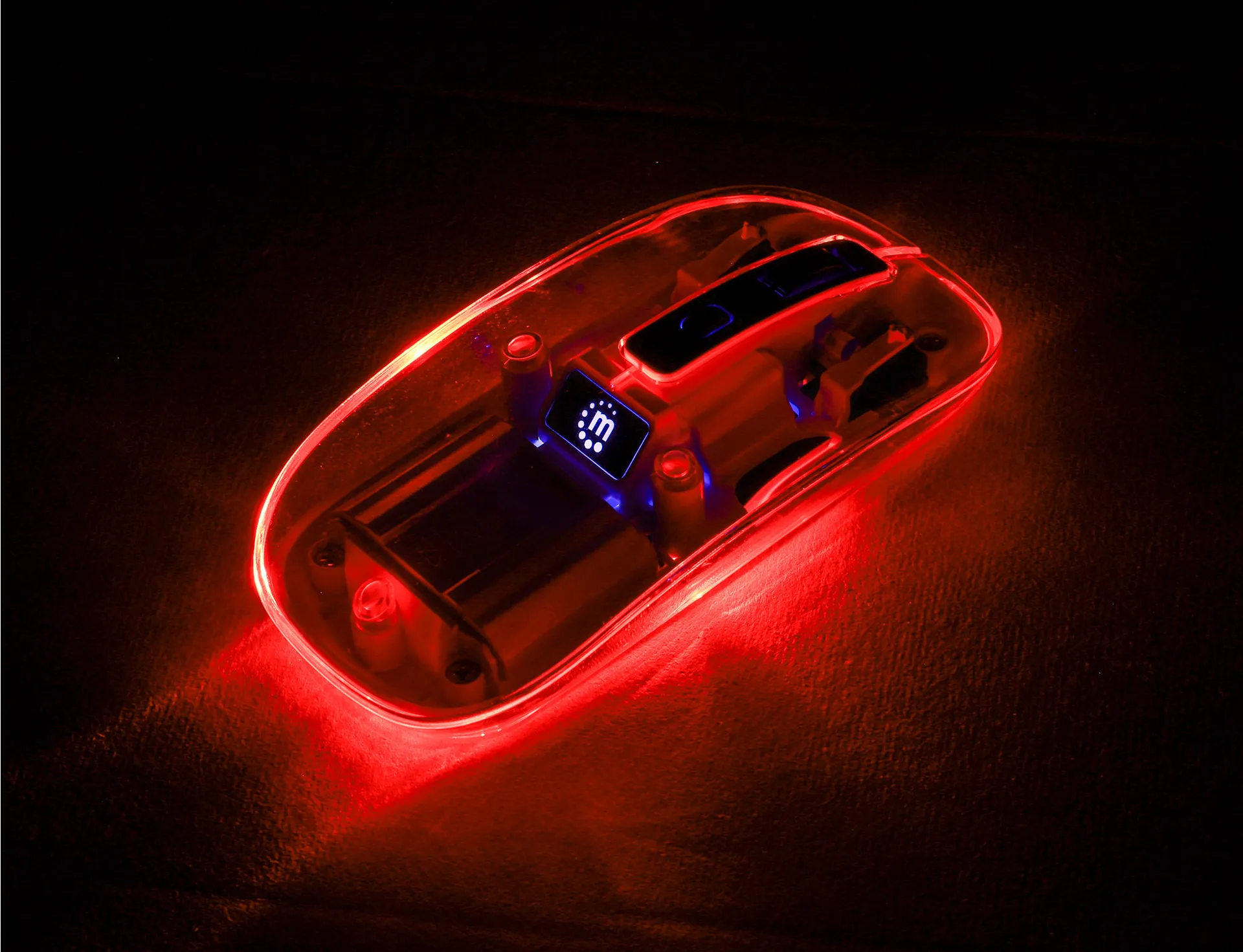 Manhattan 190275 Maus Universal Beidhändig RF Wireless Optisch 1600 DPI – Bild 4