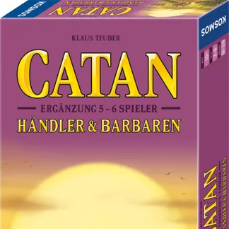 Kosmos CATAN – Ergänzung 5-6 Spieler – Händler & Barbaren Kosmos CATAN – Ergänzung 5-6 Spieler – Händler & Barbaren