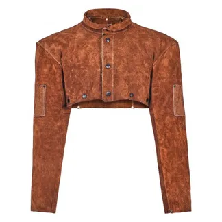 VEVOR Schweißerumhang aus Leder, 300x559x610 mm, flammhemmender Sicherheitsumhang, hitzebeständige Schutzbekleidung, zum Schweißen, Schmieden, Holzarbeiten, Gartenarbeit, Größe L VEVOR Schweißerumhang aus Leder, 300x559x610 mm, flammhemmender Sicherheitsumhang, hitzebeständige Schutzbekleidung, zum Schweißen, Schmieden, Holzarbeiten, Gartenarbeit, Größe L