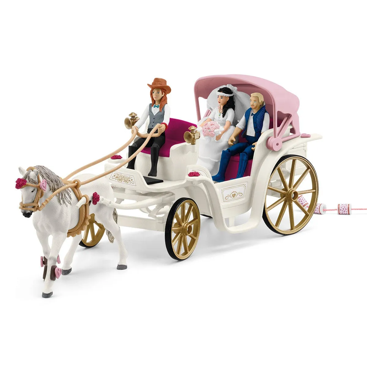 schleich HORSE CLUB Hochzeitskutsche - 42641 – Bild 2