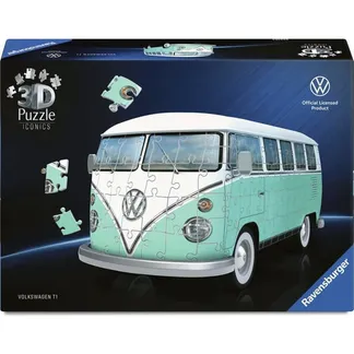 3D Puzzle Iconics: Volkswagen T1 3D Puzzle Iconics: Volkswagen T1