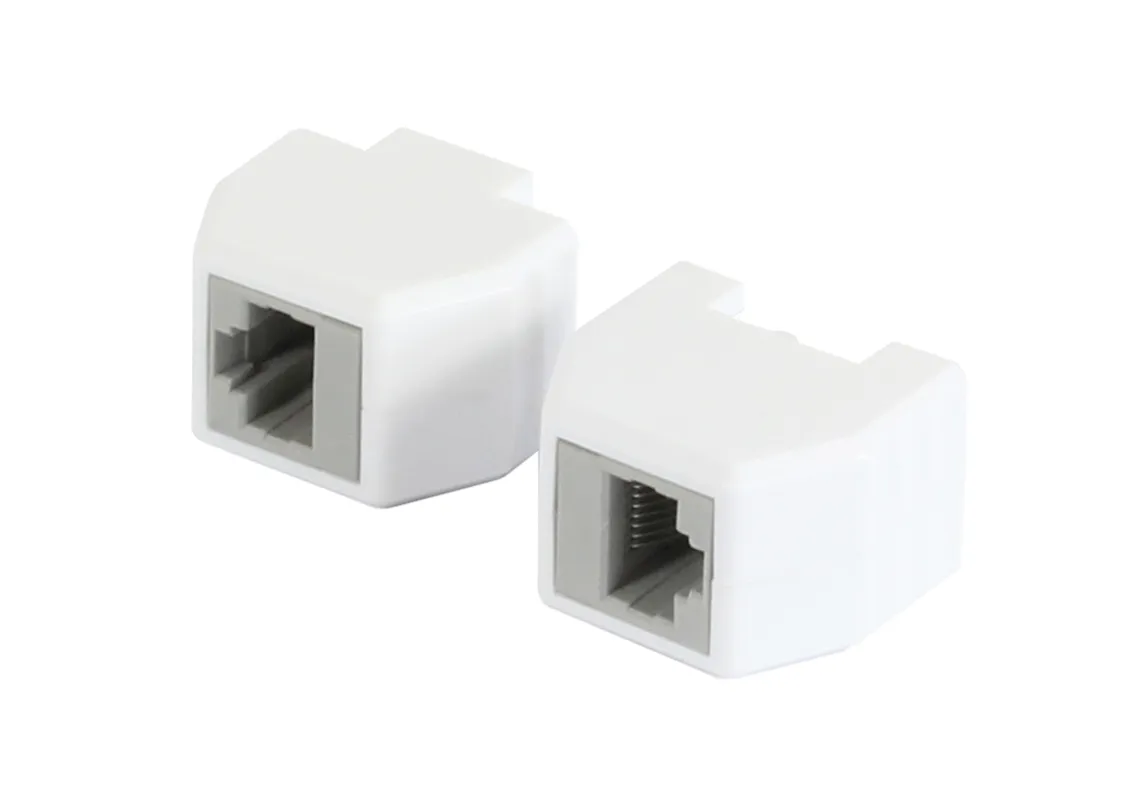 TP-TP Kupplung,CAT6A,Buchse,1:1 ,8-pol., RJ45, magnetische Sicherungskupplung 50er Bulk Set, Abwurfbuchse, PoE fähig, bis zu 10GBit - ALL-RJ45-Magnet-50erBulk – Bild 2