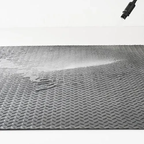 VEVOR Gummimatte 2465 x 1236mm Bodenmatte SBR-Gummi Bodenbelag 3 mm Dicke Noppenmatte Diamant Tränenblech Bodenmatte Antirutschmatte Gummibelag Ideal für Garagen, Lagerhallen, Fitnessstudios, Gehwege – Bild 9