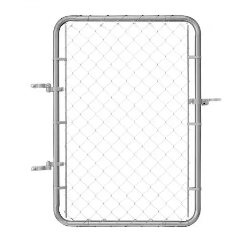 VEVOR Gartentür, 117x81 cm, Maschendrahtzaun Tor, passend für Gartentor in Öffnungen von B 60,96-182,88 cm x H 121,92 cm, verzinktes Zauntor für Farm, Pfosten nicht im Lieferumfang enthalten – Bild 9