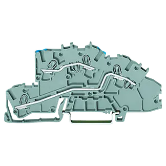 Installationsetagenklemme WAGO, mit Betätigungsöffnung, 400V, 24A, N/L Installationsetagenklemme WAGO, mit Betätigungsöffnung, 400V, 24A, N/L