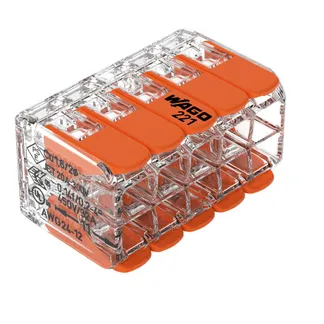 Wago Serie 221 – 10*4mm (15 Stück) Wago Serie 221 – 10*4mm (15 Stück)