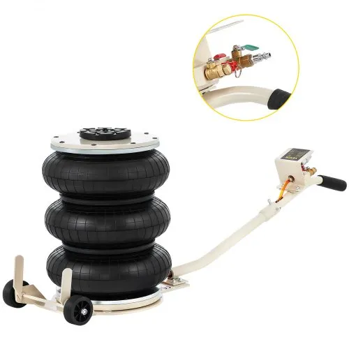 VEVOR 5T Luftkissen Air Jack Wagenheber Pneumatisch, 400 mm Druckluft Hebebühne Luftringe VEVOR 5T Luftkissen Air Jack Wagenheber Pneumatisch, 400 mm Druckluft Hebebühne Luftringe