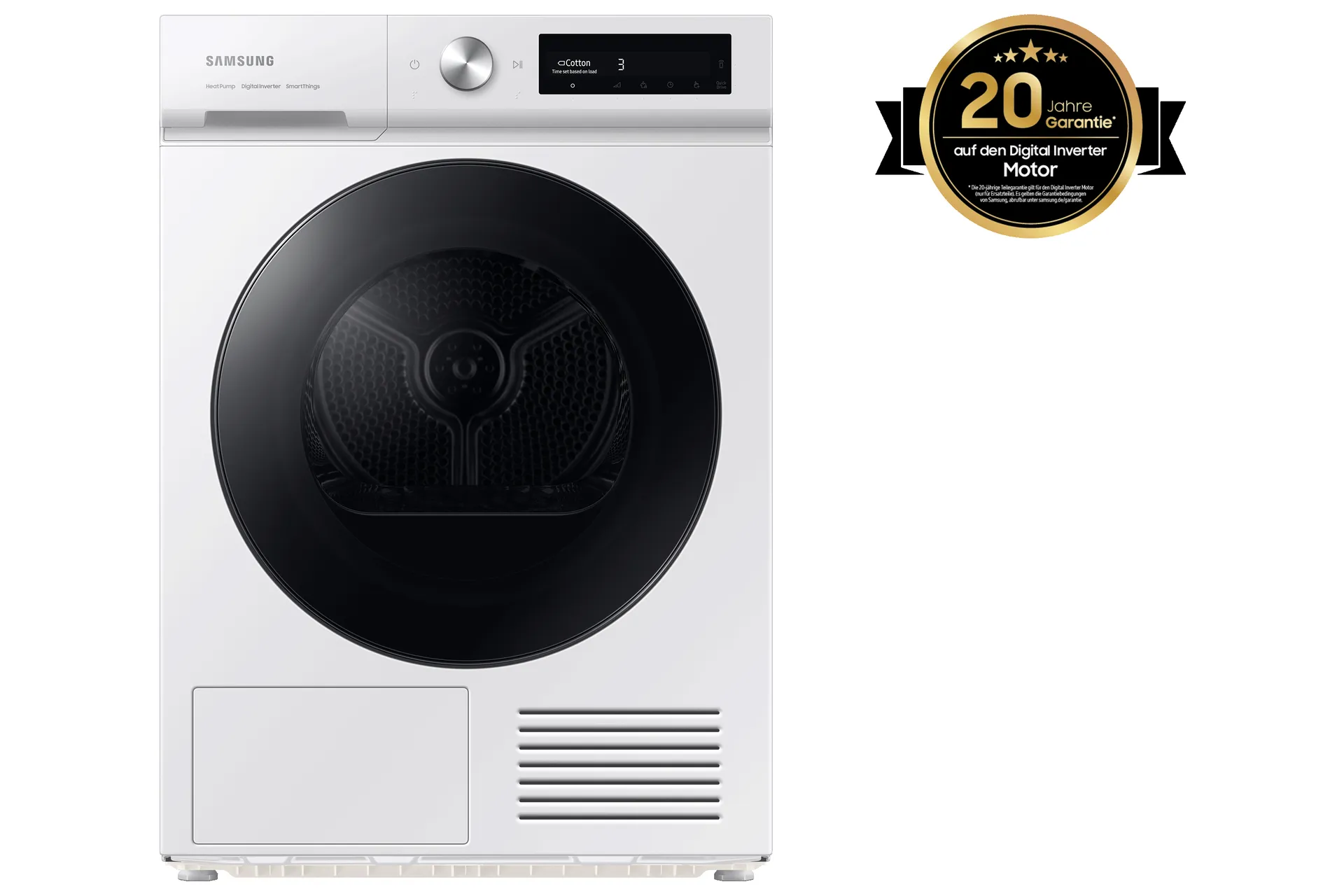 Samsung DV90BB7445GWS2 Wäschetrockner Freistehend Frontlader 9 kg Weiß Samsung DV90BB7445GWS2 Wäschetrockner Freistehend Frontlader 9 kg Weiß