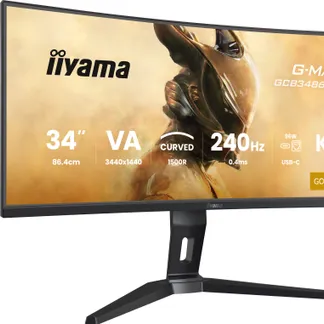 iiyama G-MASTER GCB3486WQSCP-B1 Computerbildschirm 86,4 cm (34″) 3440 x 1440 Pixel UltraWide Quad HD Schwarz iiyama G-MASTER GCB3486WQSCP-B1 Computerbildschirm 86,4 cm (34″) 3440 x 1440 Pixel UltraWide Quad HD Schwarz