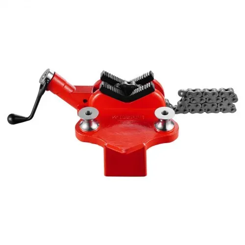 VEVOR Kettenrohrschraubstock, Rohrkapazität 12,7-203,2 mm, robuste 880 mm lange Kette & Gusseisenbasis, Rohrklemmung in Industriequalität für Sanitärinstallationen, Autoreparaturen, Metallverarbeitung – Bild 8