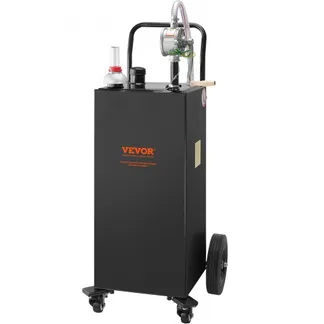 VEVOR 30-Gallonen-Kraftstofftrolley, Gaskraftstofftankbehälter 4 Räder, mit manueller Transferpumpe, Benzin-Diesel-Kraftstoffbehälter für Autos, Rasenmäher, Geländefahrzeuge, Boote usw., Schwarz VEVOR 30-Gallonen-Kraftstofftrolley, Gaskraftstofftankbehälter 4 Räder, mit manueller Transferpumpe, Benzin-Diesel-Kraftstoffbehälter für Autos, Rasenmäher, Geländefahrzeuge, Boote usw., Schwarz