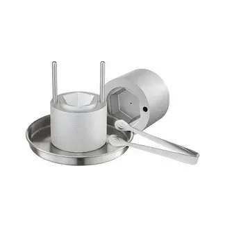 VEVOR Eispresse Eiskugelformer Set 65 mm Eiskugel Eisblockform aus Luftfahrt-Aluminium mit Zange & Abtropfschale, Diamond Eisballmaker für Whisky Cocktail Bourbon Scotch auf Partys & im Urlaub VEVOR Eispresse Eiskugelformer Set 65 mm Eiskugel Eisblockform aus Luftfahrt-Aluminium mit Zange & Abtropfschale, Diamond Eisballmaker für Whisky Cocktail Bourbon Scotch auf Partys & im Urlaub