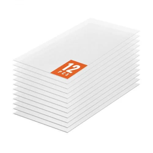 VEVOR 12er-Set Gewächshausplatten aus Polycarbonat, 1210 x 605 x 6 mm Stegplatten, wasserdichte UV-geschützte gewellte Hohlkammerplatten, schlagfeste, transparente Dachplatten für Gewächshaus/Garten VEVOR 12er-Set Gewächshausplatten aus Polycarbonat, 1210 x 605 x 6 mm Stegplatten, wasserdichte UV-geschützte gewellte Hohlkammerplatten, schlagfeste, transparente Dachplatten für Gewächshaus/Garten