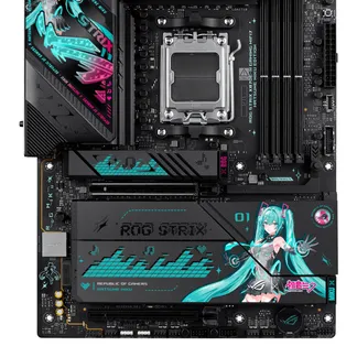 ASUS ROG STRIX X870E-H GAMING WIFI7 HATSUNE MIKU EDITION AMD X870E Sockel AM5 ATX ASUS ROG STRIX X870E-H GAMING WIFI7 HATSUNE MIKU EDITION AMD X870E Sockel AM5 ATX