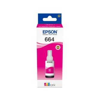Epson 664 Ecotank Magenta ink bottle (70ml) Epson 664 Ecotank Magenta ink bottle (70ml)