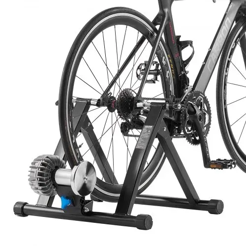 VEVOR Fahrrad Rollentrainer Fahrradtrainer für 660,4-736,6 mm / 700C-Räder, klappbarer Radtrainer Heimtrainer mit Schnellspanner & Vorderradunterlage, 150 kg belastbar, Fahrradfahren Heimtraining – Bild 10