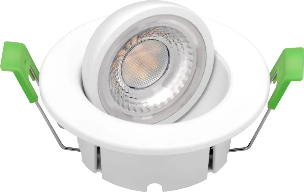 Synergy21 PHOS LED Deckeneinbauspot schwenkbar rund weiß – CCT & Power Switchable – Bild 6