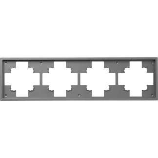 Rahmen McPower “Shallow“ 4-fach, anthrazit Rahmen McPower “Shallow“ 4-fach, anthrazit