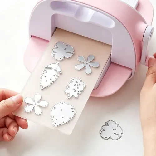VEVOR Stanzplatten, 6er-Pack 170x80x2,5 mm, Cutting Pads, Polycarbonat-Schneideplatten, Kompatibel mit VEVOR Stanz- & Prägemaschine KM-1830, für Scrapbooking & Kartenherstellung, Transparent – Bild 7