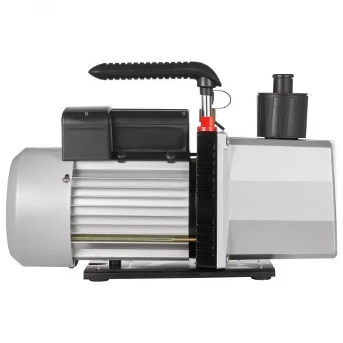 VEVOR Vakuumpumpe 8 CFM 3/4 HP Zweistufige Klimaanlagen-Vakuumpumpe 220V 0,3 PA Ultimatives Vakuum Kältemittel HVAC Werkzeug für Automobile Reparatur Vakuum Evakuierung – Bild 8