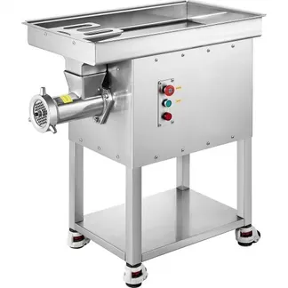 VEVOR kommerzieller Fleischwolf 9,98 kg/min elektrischer Fleischwolf 2200 W mit Klingen & Mahlplatten, Wurstmaschine, gewerblicher Fleischwolf aus Edelstahl für Küche Restaurant Metzgerei VEVOR kommerzieller Fleischwolf 9,98 kg/min elektrischer Fleischwolf 2200 W mit Klingen & Mahlplatten, Wurstmaschine, gewerblicher Fleischwolf aus Edelstahl für Küche Restaurant Metzgerei