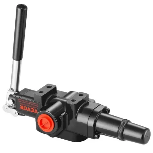 VEVOR Hydraulisches Holzspalterventil, 1 Spule, 25 GPM hydraulisches Wegeventil, 3626 PSI hydraulisches Laderventil, hydraulisches Joystick-Steuerventil für kleine Traktoren, Lader, Holzspalter – Bild 8