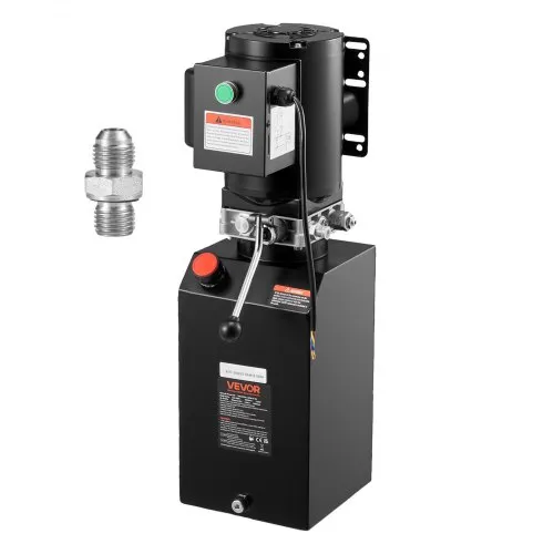 VEVOR Hydraulikpumpe Hydraulikaggregate AC 220 V, 15 Qt einfachwirkende Hydraulikeinheit, 6,3 L/min Ölfluss, max. Förderdruck 22 MPa für Muldenkipper Autowerkstätten Autohebebühnen, schwarz VEVOR Hydraulikpumpe Hydraulikaggregate AC 220 V, 15 Qt einfachwirkende Hydraulikeinheit, 6,3 L/min Ölfluss, max. Förderdruck 22 MPa für Muldenkipper Autowerkstätten Autohebebühnen, schwarz