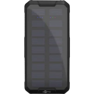 Outdoor Schnelllade-Powerbank 20.000 mAh mit Solar Outdoor Schnelllade-Powerbank 20.000 mAh mit Solar