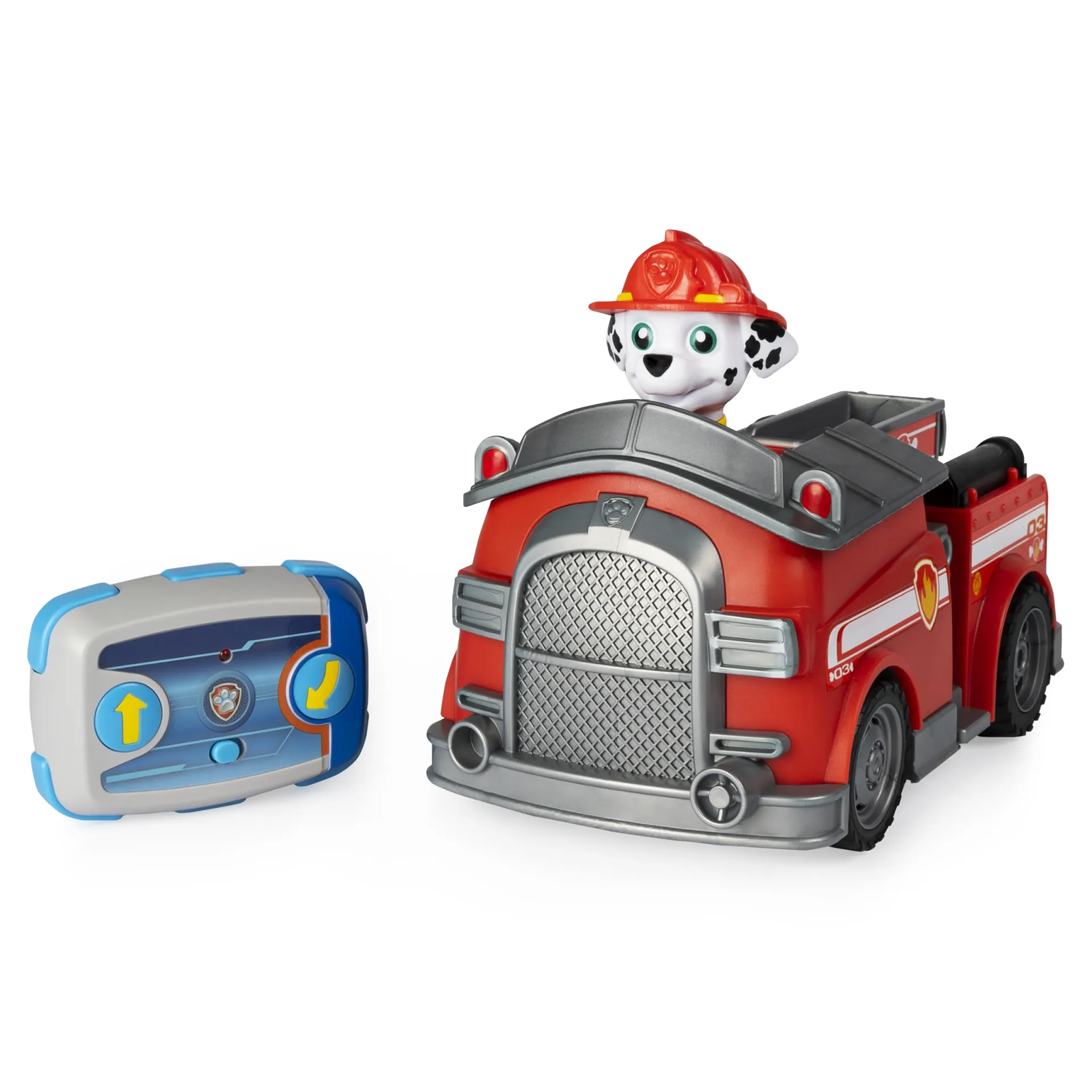 PAW Patrol Marshalls ferngesteuertes Feuerwehrauto mit Fernbedienung, Spielzeug für Kinder ab 3 Jahren, Batteriebetrieben – Bild 2