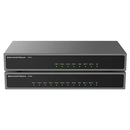 Grandstream SIP-ATA HandyTone HT881 1x FXS-Port und 8x FXO-Ports Grandstream SIP-ATA HandyTone HT881 1x FXS-Port und 8x FXO-Ports