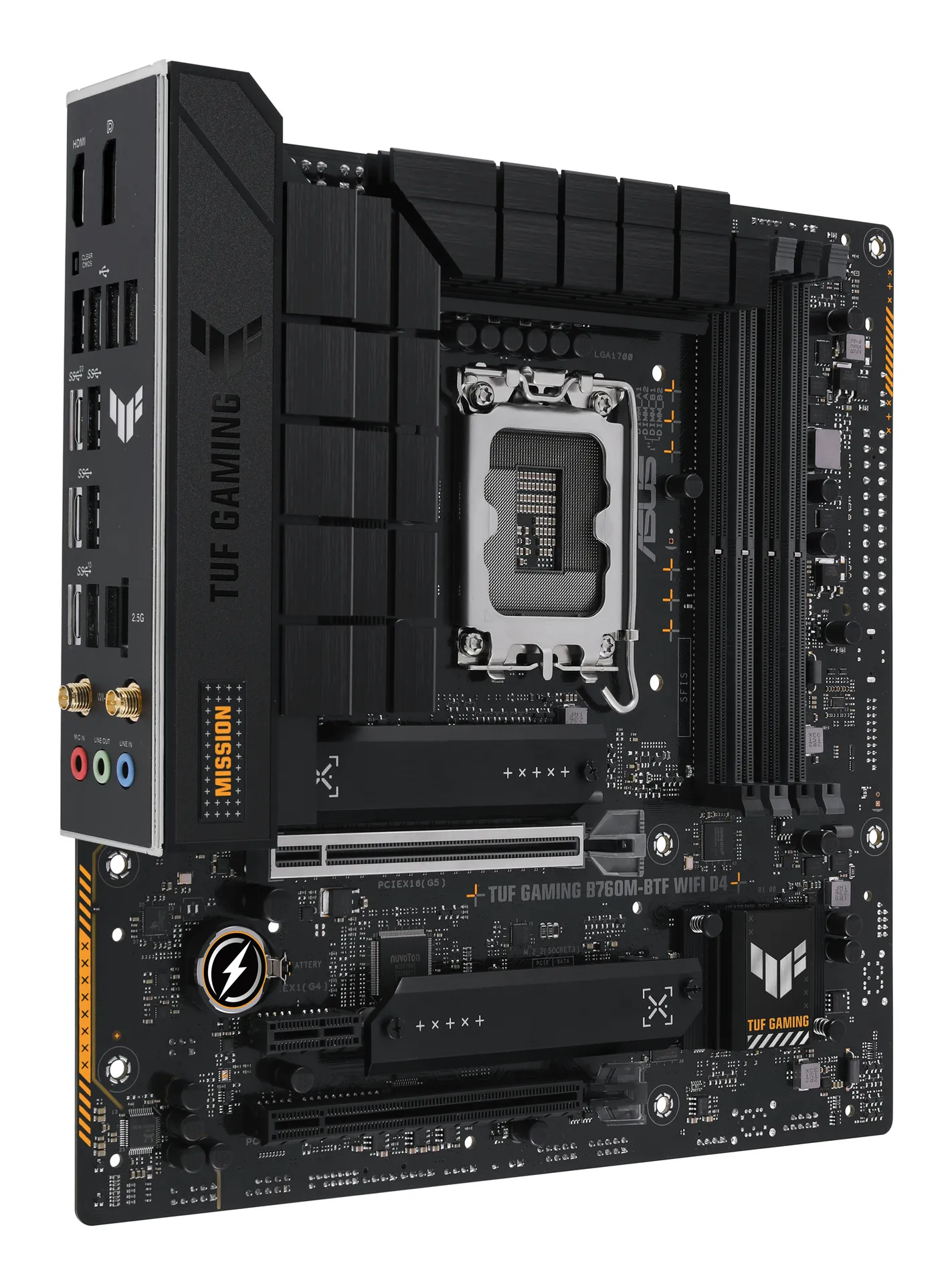 ASUS TUF GAMING B760M-BTF WIFI D4 Intel B760 LGA 1700 micro ATX – Bild 3
