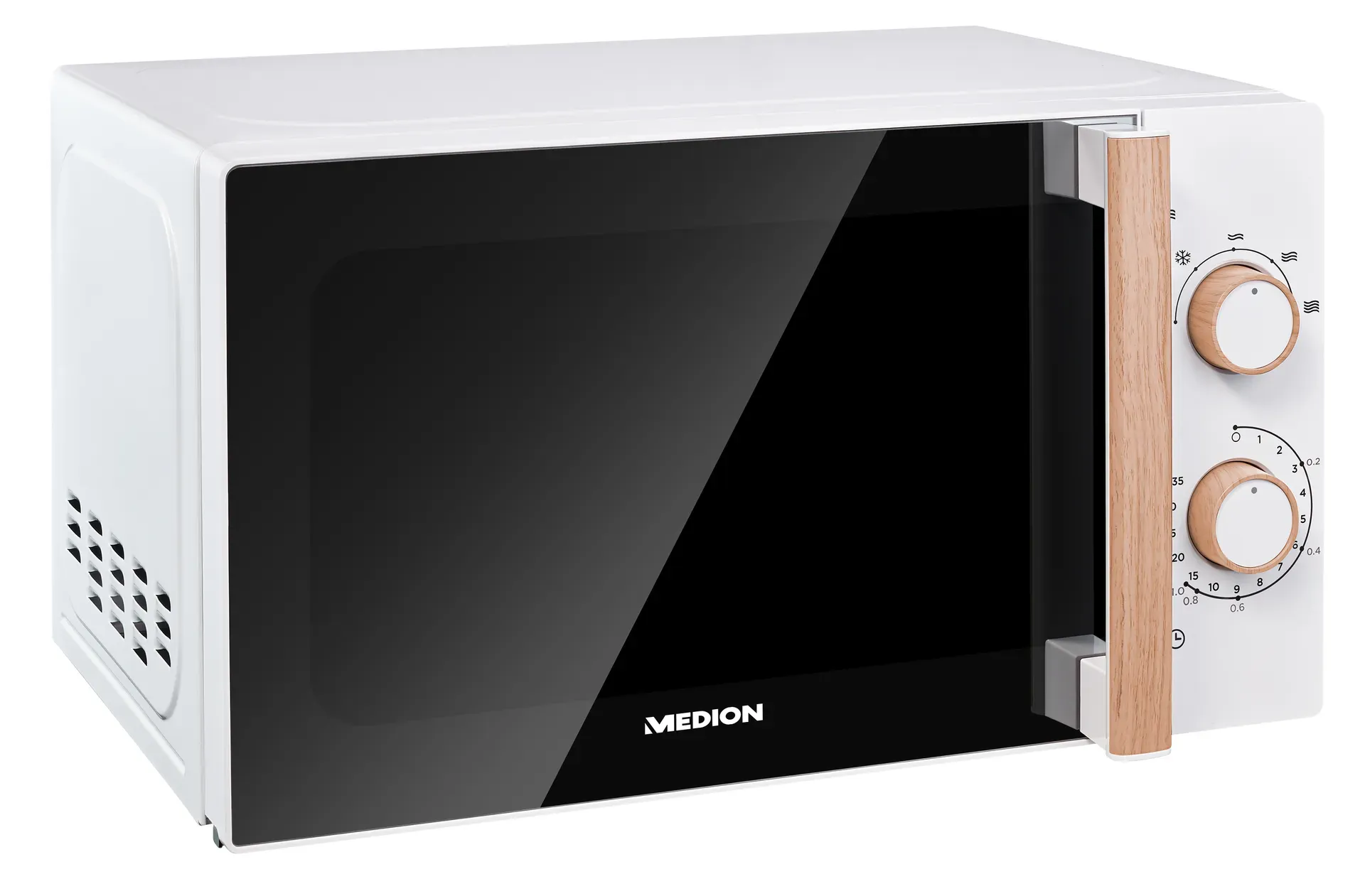 MEDION MD 10596 Mikrowelle 20L DE Weiß Solo-Mikrowelle Arbeitsplatte 700 W – Bild 2