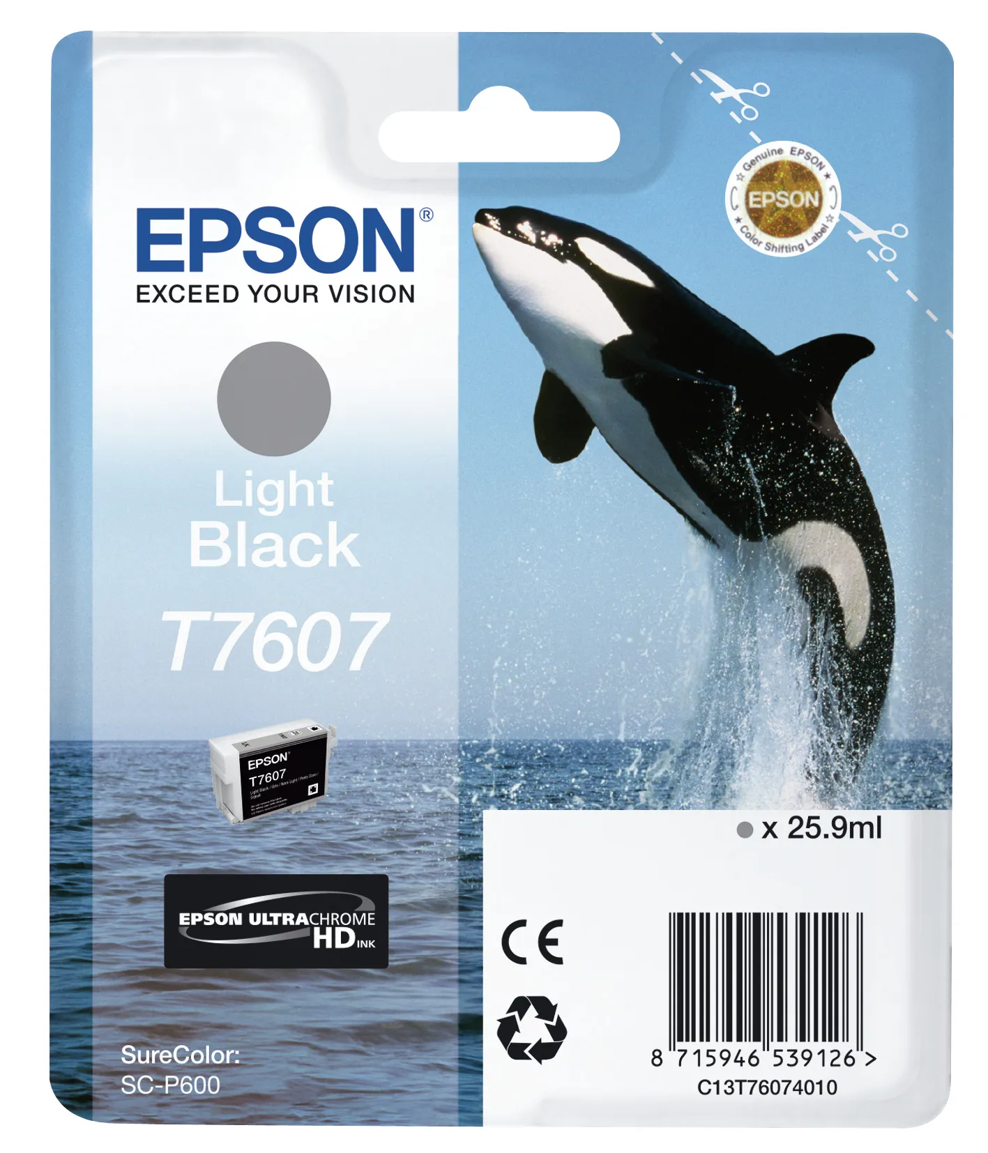 Epson T7607 Light Black Epson T7607 Light Black