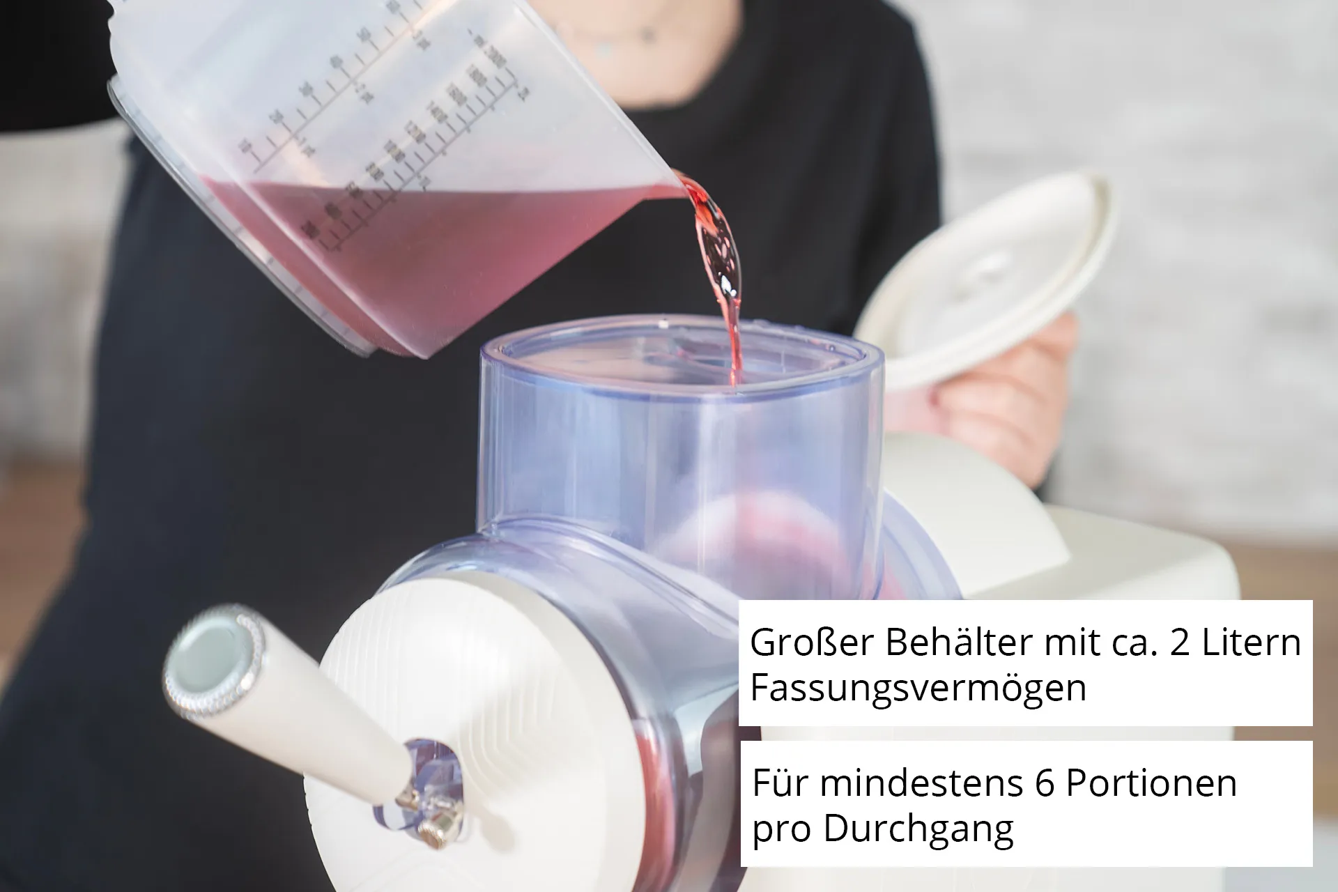 Unold 2in1-Slush und Softeismaschine Sofie 48950 2 l 150 W – Bild 3