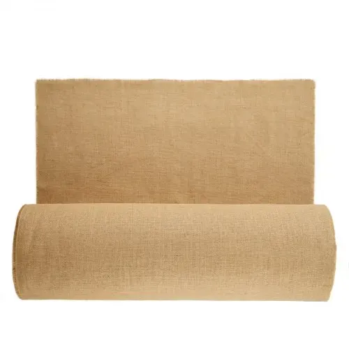 VEVOR Jute Stoff, Sackleinen-Stoffrolle, 45x45 hochdichte breite natürliche Sackleinen-Stoffrollen, 1016mmx91,4m, für Dekoration, Handwerk, Hochzeit, Gartenarbeit, Pflanzen- & Baumwinterabdeckung – Bild 8