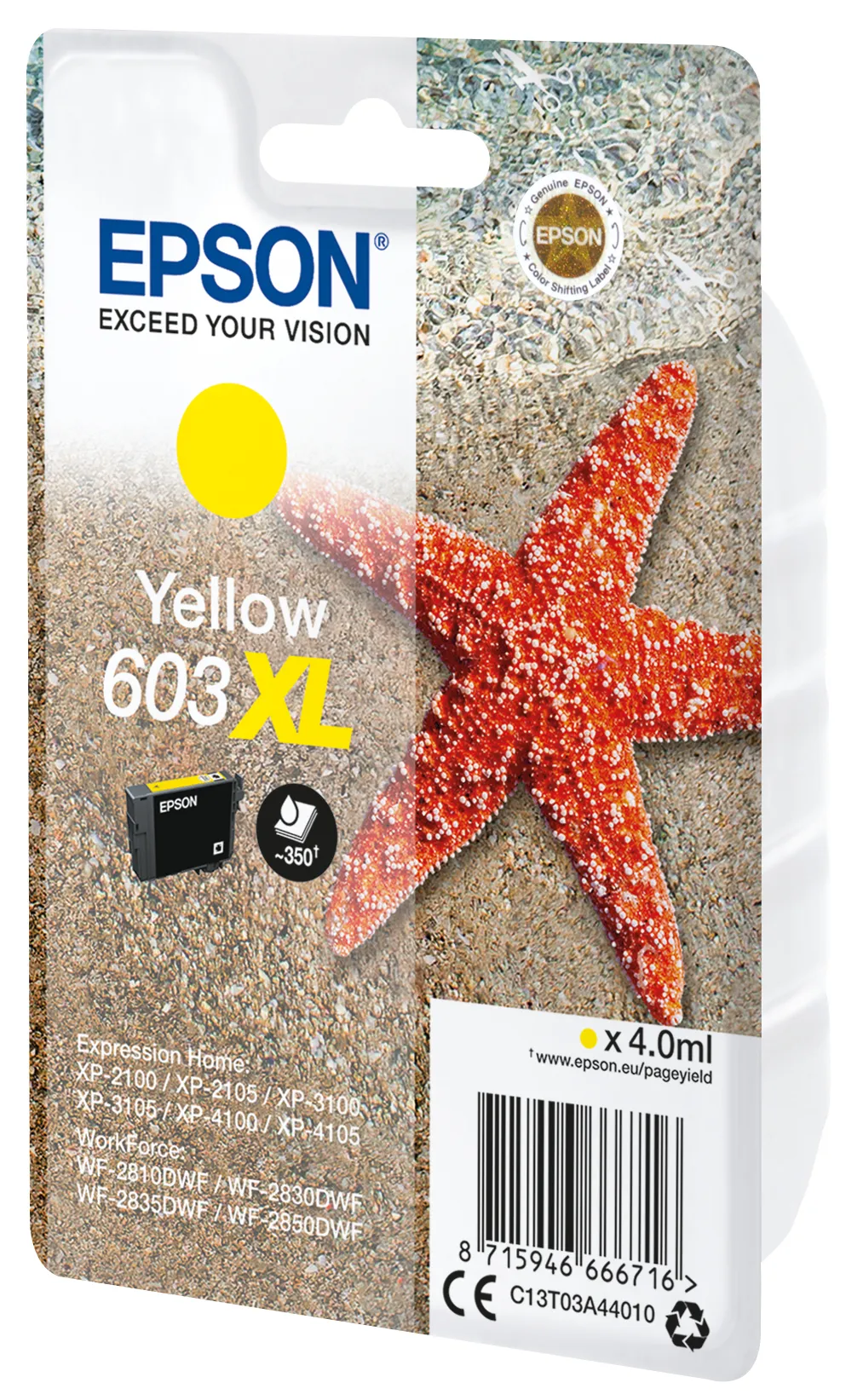 Epson Singlepack Yellow 603XL Ink – Bild 2